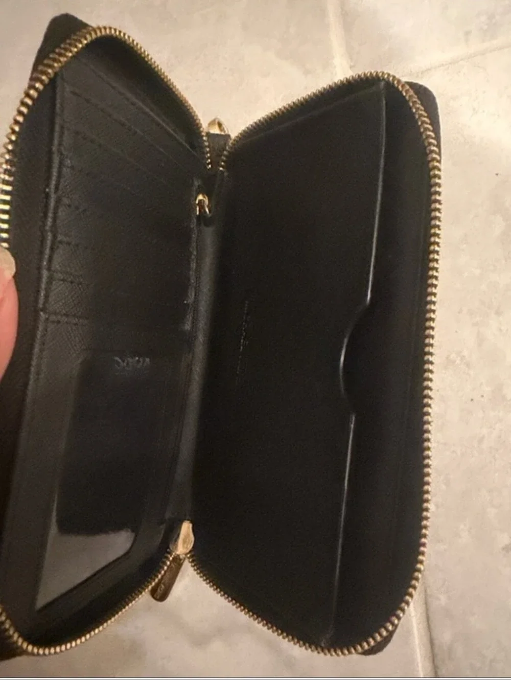Michael Kors Pebbled Leather Wallet